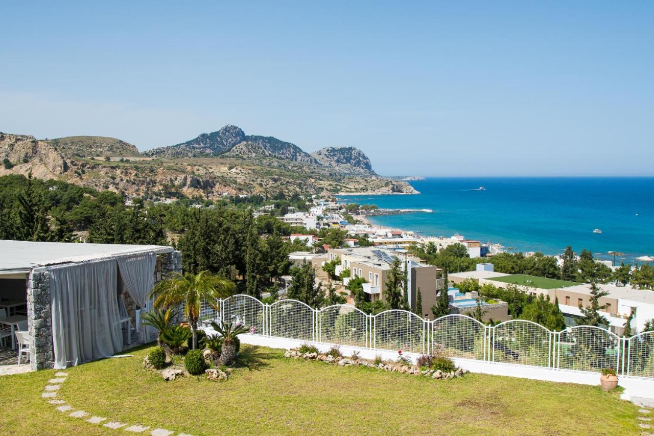 Bella Vista Stegna Aparthotel Archangelos  Exterior foto