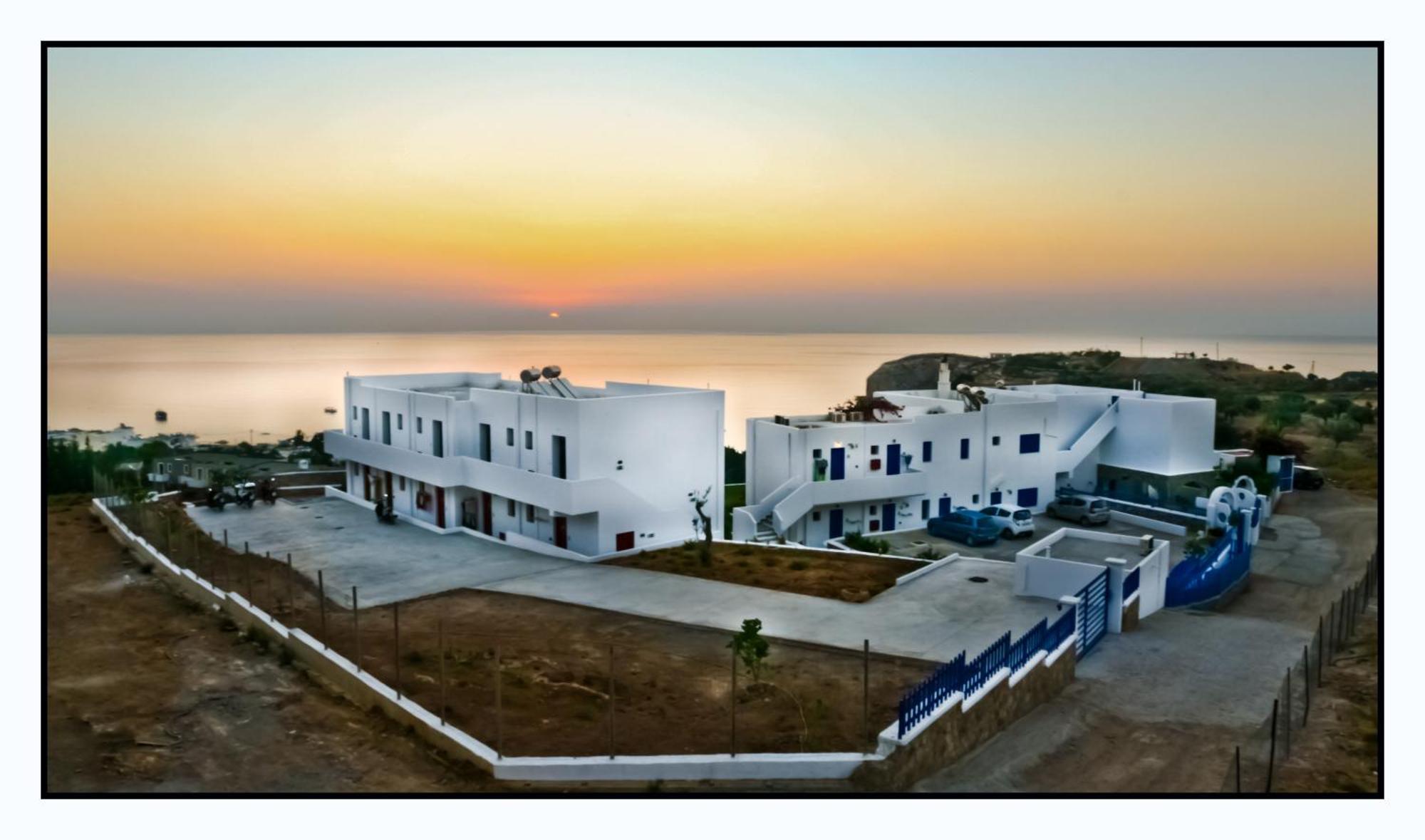 Bella Vista Stegna Aparthotel Archangelos  Exterior foto